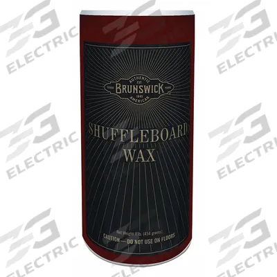 BRUNSWICK BILLIARDS Shuffleboard Wax: 3 in Overall Lg, 3 in Overall Wd - Shuffleboard Wax & Brushes