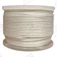 APPROVED VENDOR Twine: Braid, 3/16 in Dia, 160 lb Working Load Limit, 500 ft Overall Lg, Polyester (MPN 20TL67). Key specifications — Brand: APPROVED VENDOR; Rope Type: Static.