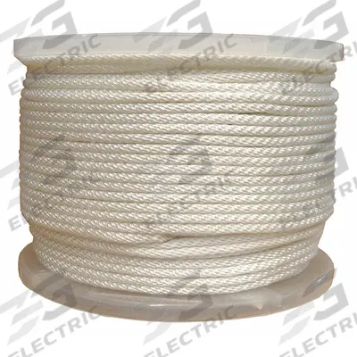 APPROVED VENDOR Twine: Braid, 3/16 in Dia, 160 lb Working Load Limit, 500 ft Overall Lg - UV-Resistant Rope