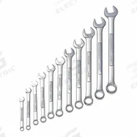 WESTWARD Combination Wrench Set: Alloy Steel, Chrome, 11 Tools, 15° Head Offset Angle, Offset (MPN 4PL86). Key specifications — attr309520: Chrome; attr309519: Alloy Steel; attr324929: WESTWARD; attr309512: Holder; attr309522: No; attr309533: No.
