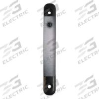 TENSABARRIER Magnetic Wall Receiver: Black, 2 in Overall Ht, Wall-Mount (MPN 898-MAGNET-ADAPTER). Key specifications — attr193628: TENSABARRIER; attr981604: Belt; attr981605: Hardware; attr981606: Metal; attr981612: Wall Receiver; attr1005082: Wall-Mount.