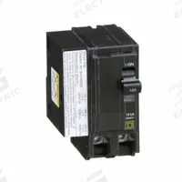 SQUARE D Miniature Circuit Breaker: 100 A, 120/240V AC, Single Phase, 10kA at 120/240V AC, 2 Poles (MPN QO21001021). Key specifications — Phase: Single; Amps: 100 A; AC Voltage Rating: 120/240V AC; Max. AIR Rating: 10kA at 120/240V AC; For Use With: QO Load Centers and NQ Panelboards; Brand: SQUARE D.