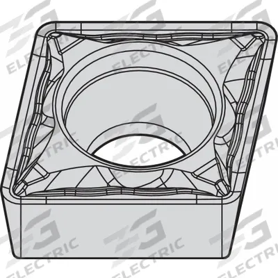 WIDIA Diamond Turning Insert: CCMT2151FP - Diamond Indexable Turning Inserts