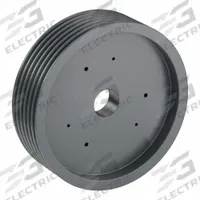 APPROVED VENDOR V-Belt Pulley: B160, 6 Groove, 16.35 in OD, Bushed Bore, SF, Quick Detachable (MPN 6B160SF). Key specifications — attr1318293: B160; attr1318301: 16 in (5L, B); attr1318291: 4L, A, or AX.