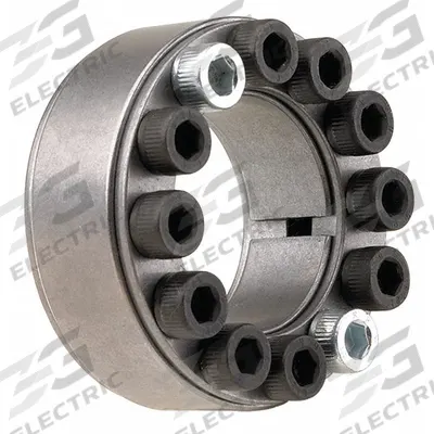 FENNER DRIVES Keyless Bushing: For 2 1/4 in Shaft Dia, 3 17/32 in OD, 0.945 in Wd - Multi-Screw Locking Assembly Keyless Bushings