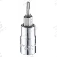 WESTWARD Socket Bit: 1/4 in Drive Size, Torx Tip, T10 Tip Size, 1 1/2 in Overall Lg, Fixed Insert (MPN 54TN08). Key specifications — attr1213209: Fixed Insert; attr1213211: WESTWARD.