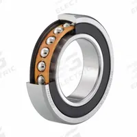 GMN Super Precison Angular contact Bearing: KH 61901, 25°, Dbl Sealed, ABEC P4, Phenolic Cage (MPN KH61901-2RZ ETA P4+ UL T274/25%). Key specifications — ABEC Rating: P4; Bearing Industry Number: KH 61901; Brand: GMN; Contact Bearing Type: Angular Contact; Matched Bearing Type: Not Matched/Single Bearing; System of Measurement: Metric; Bearing Type: Single Bearing.