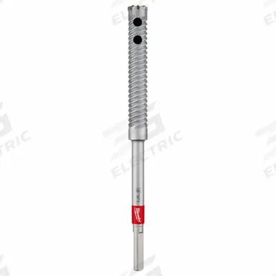 MILWAUKEE Rebar Cutter Drill Bit: 13/16 in Drill Bit Size, 10 in Max Drilling Dp - 3-Flat-Shank Rebar Cutting Drill Bits