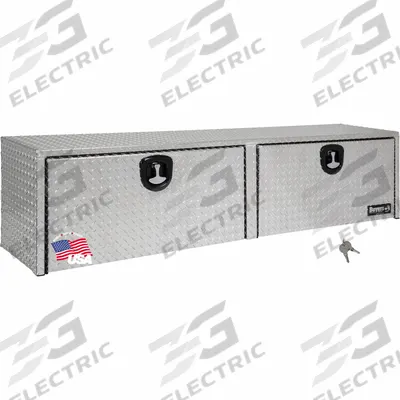 BUYERS PRODUCTS Top Sider: Topside Truck Box, Double Drop-Down Doors Lid - Double Drop-Down Door Topside Boxes