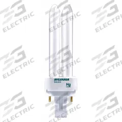 LEDVANCE/ SYLVANIA Compact Fluorescent Bulb: 2-Pin (GX23-2), T4, Fluorescent, 3000K, 13 W Watt (MPN 21119). Key specifications — Brand: LEDVANCE/ SYLVANIA; Bulb Designation: CF13DD/830/ECO; Dimmable: No; Color Temperature: 3000K.