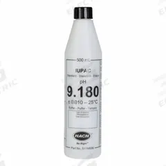 HACH CRM Buffer Solution: 500 mL Volume, Liquid, Bottle, Buffer, S11M006, 1. Key specifications — Brand: HACH; Chemical Family Type: Buffer; Container Type: Bottle; Form: Liquid; Manufacturer Part Number: S11M006; Product Type: CRM Buffer Solution.