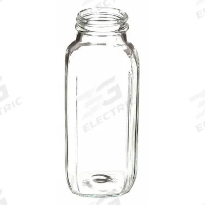 QORPAK Mixing/Storage/Sampling Bottle: 480 mL, 48-400, No Closure, No Closure - Rectangular Glass Lab Bottles