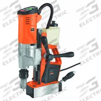 SLUGGER BY FEIN Drill Press: 130 RPM – 520 RPM, Permanent Magnet, 5 5/16 in Drill Travel, 120V AC (MPN JMU 137-PQW). Key specifications — attr1253941: Weldon; attr1253957: Permanent; attr1253912: SLUGGER BY FEIN.