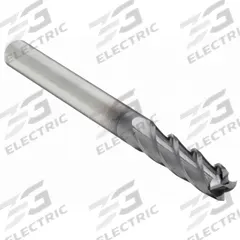 WIDIA HANITA Corner Chamfer End Mill: Carbide, TiAlN Coated, 4 Flute, 1/8" Mill Dia, 3/4" LOC (MPN I4C0125T075L)