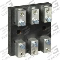 MERSEN Fuse Block: Open Block Design, 3 Pole, 600 V AC, Box Lug, Non-Indicating (MPN 61033T). Key specifications — Brand: MERSEN.