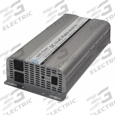 AIMS POWER Simple Power Inverter,2500W,12V (MPN PWRB2500). Key specifications — Brand: AIMS POWER. - Inverters