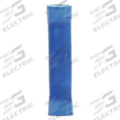 3M Butt Splice Connector: Blue, Vinyl, For Wire Size 16 AWG – 14 AWG, 1,000 V, Pack Qty 1,000 (MPN MVU14BCK). Key specifications — Brand: 3M.