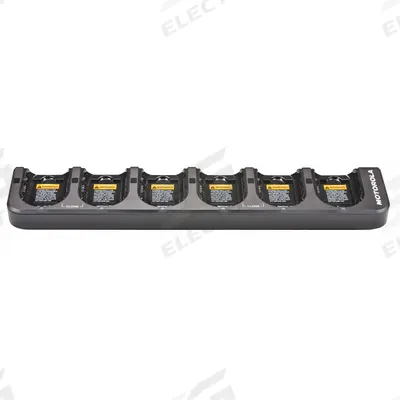 MOTOROLA Multi-Unit Charger: Fits Motorola, For CLP Series, 6 Radios Charged - Motorola-Compatible Chargers