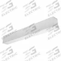 SYLVANIA Linear Slot: 2,400 lm, 3000K/3500K/4000K, 24 W, 2 ft, 12 1/4 in Wd, Suspended Mount (MPN LNSLOT1A24UNHD8SC124DIPWH). Key specifications — Brand: SYLVANIA; Voltage: 120 to 347V AC; Color Temperature: 3000K; Nominal Length: 2 ft.