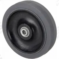 APPROVED VENDOR Caster Wheel: 4 in Wheel Dia., 1 1/4 in Wheel Wd, Rubber, 250 lb Load Rating, Gray (MPN 20PM12). Key specifications — Wheel Core Material: Plastic; Wheel/Tread Color: Gray; Brand: APPROVED VENDOR.