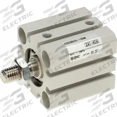 SMC Compact Cylinder: 20 mm Bore Dia, 10 mm Stroke Lg, Tapped Hole/Through Hole Mounting, Aluminum (MPN CDQSB20-10DM). Key specifications — attr946022: Through Hole; attr946024: Single Rod; attr946038: CQS; attr1123057: Rotating Rod; attr945997: SMC.