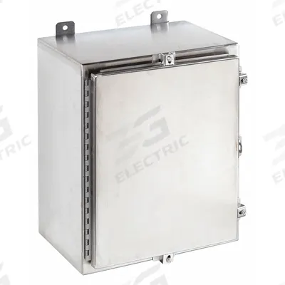 WIEGMANN Enclosure: 304 Stainless Steel, 20 in x 16 in x 10 in, NEMA 12/13/3R/4/4X - Stainless Steel Enclosures