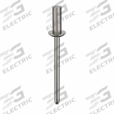 APPROVED VENDOR Blind Rivet,1 46/61" L,0.156" dia,PK500: Inch, 1 3/4 in Overall Lg, 7/16 in Body Lg - Domed-Head Blind Rivets