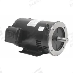 WEG General Purpose Motor: Rigid Base Mount, Open Drip Proof, 1 1/2 hp, 575V AC, 1,760 RPM (MPN 00158OT3H145TC-S). Key specifications — Brand: WEG; Nameplate Voltage @ 60 Hz: 575V AC; Full Load Current @ 60 Hz: 1.66 A; Nameplate RPM @ 60 Hz: 1,760 RPM; Motor Enclosure: ODP.