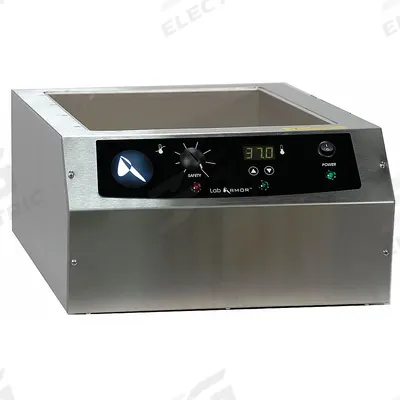 Lab Armor Bead Bath: 23 3/8 in Overall Dp, 8 1/2 in Overall Ht - Bead Bath Heaters