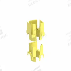 PANDUIT 1-Port Spillout: Fiberrunner®, Yellow, ABS/Polycarbonate, For 2 in x 2 in Raceway Wd x Ht (MPN FIDT2X2LYL). Key specifications — Brand: PANDUIT.
