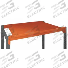 LYON Pallet Rack Decking: 48 in x 48 in, Flat, Std Wire Decking, 14 ga Decking, Orange (MPN SODP4848). Key specifications — Wire Decking Style: Standard; Finish: Powder Coated; Brand: LYON; Material: Steel; Decking Edge: Flat; Color: Orange.