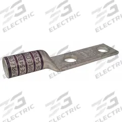 Compression Lug: For 4/0 AWG, Stranded Wire, 5/16 in Stud Size, Long, Copper Barrel (MPN 24D028). Key specifications — Inspection Hole: Yes; For Wire Type: Stranded; For Wire Sizes: 4/0 AWG; Brand: APPROVED VENDOR; Manufacturer Part Number: 24D028.