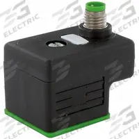 MURRELEKTRONIK Solenoid Coil Connector: DIN 43650 Form A, 24V AC/DC, M8, Indicator Light Included (MPN 7000-88905-0000000). Key specifications — attr1078676: MURRELEKTRONIK; attr1078675: 7000-88905-0000000; attr1078682: DIN 43650 Form A; attr1078690: Indicator Light Included; attr1078697: M8; attr1078703: 24V AC/DC.