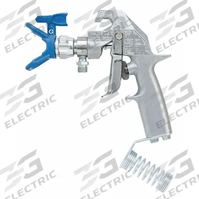 GRACO Airless Spray Gun: Airless, 1/4 in Air Inlet Size, Coatings, NPSM, Aluminum - Airless Spray Guns