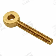 AMPG Fixed Rod End: Brass, Plain, 2 in Hole Center-to-End Lg, Right Hand, 1/4"-20 Thread Size (MPN ZEB52-BR). Key specifications — attr952243: AMPG.