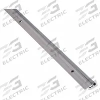 NATIONAL GUARD Door Weatherstripping: Bulb Insert, 4 ft Lg, 7/8 in Wd, 13/16 in Ht (MPN 155V-48). Key specifications — Insert Material: Vinyl; Flange Material: Aluminum; Brand: NATIONAL GUARD.