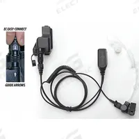 EARPHONE CONNECTION Earpiece: Fits Motorola, Earbud, Push To Talk, Clear, 1 Wires, Shirt/Lapel Mic (MPN EP1323EC). Key specifications — attr921014: Multi Pin; attr921008: XTS 5100; attr921002: Yes; attr920998: EP1323EC; attr921012: EARPHONE CONNECTION.