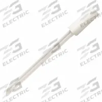 STERILEWARE Powder Sampling Lance: 4 fl oz Capacity - Imperial, 1 1/4 in Handle Dia - Imperial, HDPE (MPN F36974-0600). Key specifications — attr966315: White.