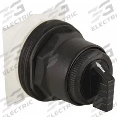 SCHNEIDER ELECTRIC Short-Handled Selector Switch: 30 mm Panel Mount Size, 3 Positions, C Cam (MPN 9001SKS53B). Key specifications — Action: Momentary/Maintained/Momentary; Cam: C; Brand: SCHNEIDER; Switch Bezel Material Type: Non-Metallic.