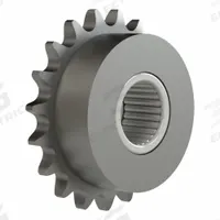 BREWER MACHINE & GEAR Idler Sprocket: For 140 Chain Size, Steel, 11 Teeth, 7.01 in Outside Dia. (MPN 140B11F). Key specifications — Bearing Type: Needle Roller; Brand: BREWER MACHINE & GEAR; Bore System of Measurement: Inch.