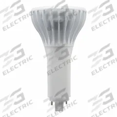 LEDVANCE/ SYLVANIA Linear LED Light Bulb: Type B, 2-Pin (G24), T4, LED, 3000K, 1,850 lm Light Output (MPN LED16PBG24DV830BF). Key specifications — Brand: LEDVANCE/ SYLVANIA; Bulb Base Type: 2-Pin (G24); Bulb Designation: LED16PBG24DV830BF; Dimmable: No; Color Temperature: 3000K.