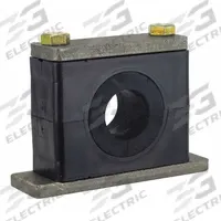 ZSI Vibration-Dampening Beta Clamp: Steel Clamp, Polypropylene Cushion, For 1 Lines (MPN H6032S)
