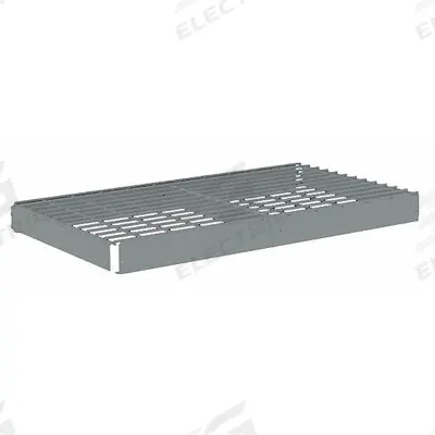TENNSCO Shelf: 42 in x 18 in, 2,500 lb Load Capacity, Steel, 5 ga Decking, Gray - Wire Decking Shelf Kits for Boltless Shelving