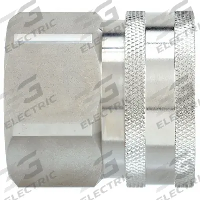 SNAP-TITE Hydraulic Quick Connect Hose Coupling: 1 1/2 in, 316 Stainless Steel, Nitrile - H Series Hydraulic Quick-Connect Coupling Bodies