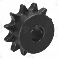 TSUBAKI Single Strand Sprocket: 60, For 3/4 in Chain Pitch, 7/8 in Bore Dia, 12 Teeth, Steel (MPN 60B12FP). Key specifications — Brand: TSUBAKI.