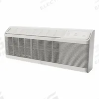 GE Packaged Terminal Air Conditioner: 550 sq ft – 700 sq ft, 15,100 BtuH, 208/230V AC, Heat Pump (MPN AZHS15DCXXA). Key specifications — Voltage: 208/230V AC; Brand: GE; Series: Zoneline.