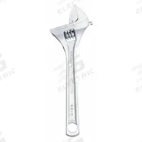 WESTWARD Adjustable Wrench: Alloy Steel, Chrome, 6 in Overall Lg, 15/16 in Jaw Capacity, Adj Wrench (MPN 31D021). Key specifications — attr309359: Chrome; attr324924: WESTWARD; attr309358: Alloy Steel.