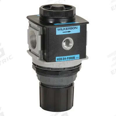 WILKERSON Compressed Air Regulator: Aluminum, 1/2 in NPT, 250 cfm, 300 psi Max Op Pressure - Wilkerson FRL Air Regulators