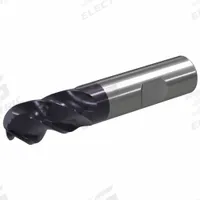 WIDIA Ball End Mill: Carbide, TiAlN Coated, 4 Flute, 1" Mill Dia, 1-1/2" LOC, 4" OAL (MPN W40BE2500ARBW WU20PE)