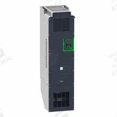 SCHNEIDER Variable Frequency Drive: In Phase Three, Out Phase Three, 200 hp, IP21, No Bypass (MPN ATV930C13N4C). Key specifications — Style: Compact; Color: Black/Green; Output Phase: Three.